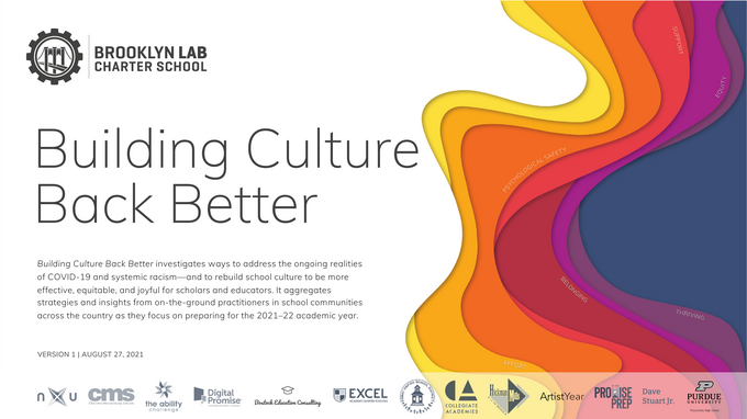Building Culture Back Better, cover