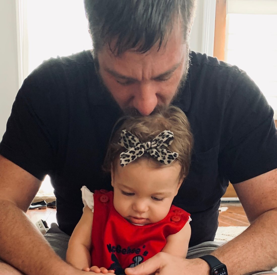 Christopher and his daughter Isabel